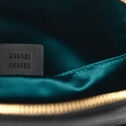 Gucci Suede Patent Web GG Small Ophidia Dome Shoulder Bag Black 7 of 11