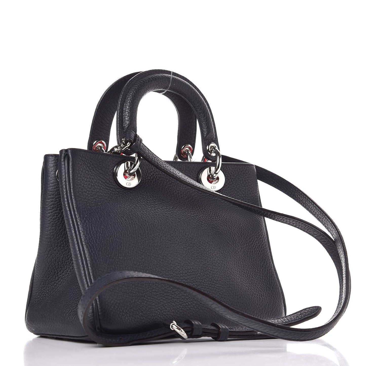 Bullcalf Small Diorissimo Tote Black Rose Indien