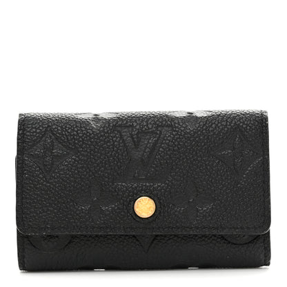 Louis Vuitton Empreinte Multicles 6 Key Holder Black 1 of 8