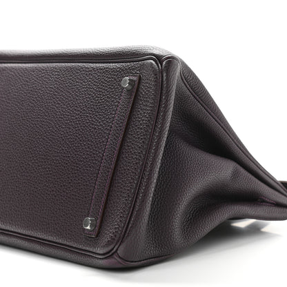Hermes Togo Birkin 35 Raisin 10 of 12