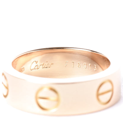 Cartier 18K Yellow Gold 5.5mm LOVE Ring 49 4.75 4 of 4