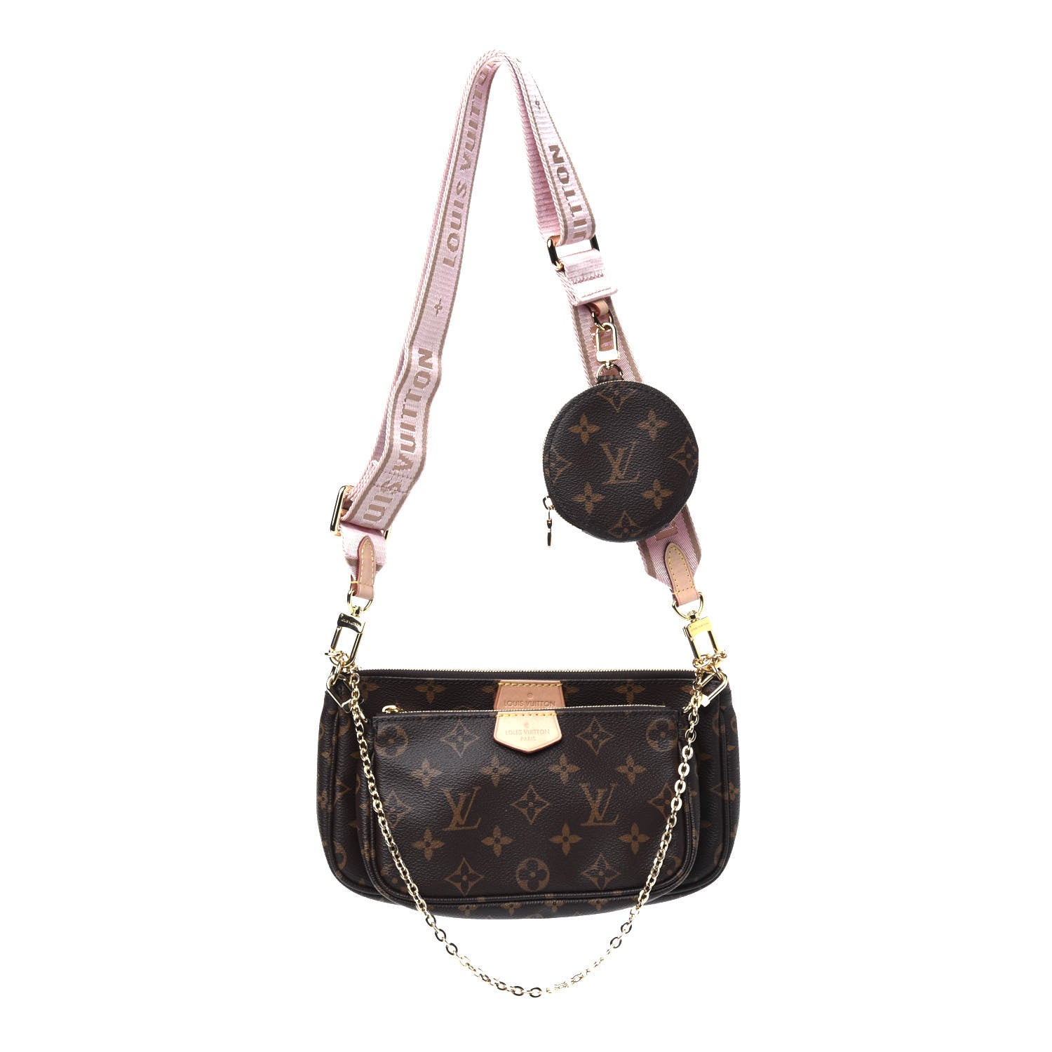 Louis Vuitton Monogram Multi Pochette Accessories Rose Clair 1 of 5
