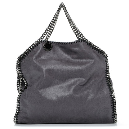 Stella McCartney Shaggy Deer Falabella Fold Over Tote Grey 1 of 6