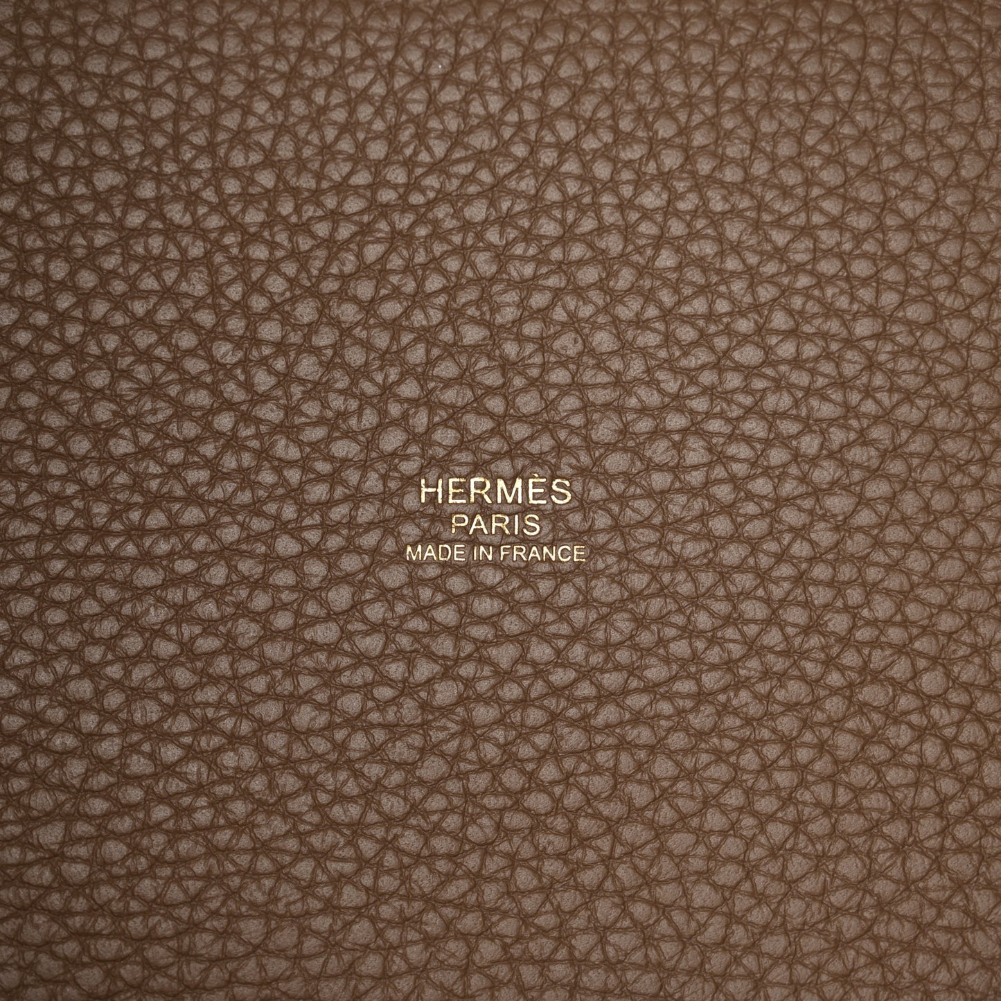 Taurillon Clemence Picotin Lock 18 PM Etoupe