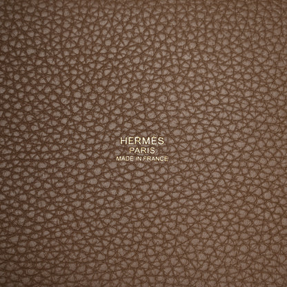 Hermes Taurillon Clemence Picotin Lock 18 PM Etoupe 6 of 12