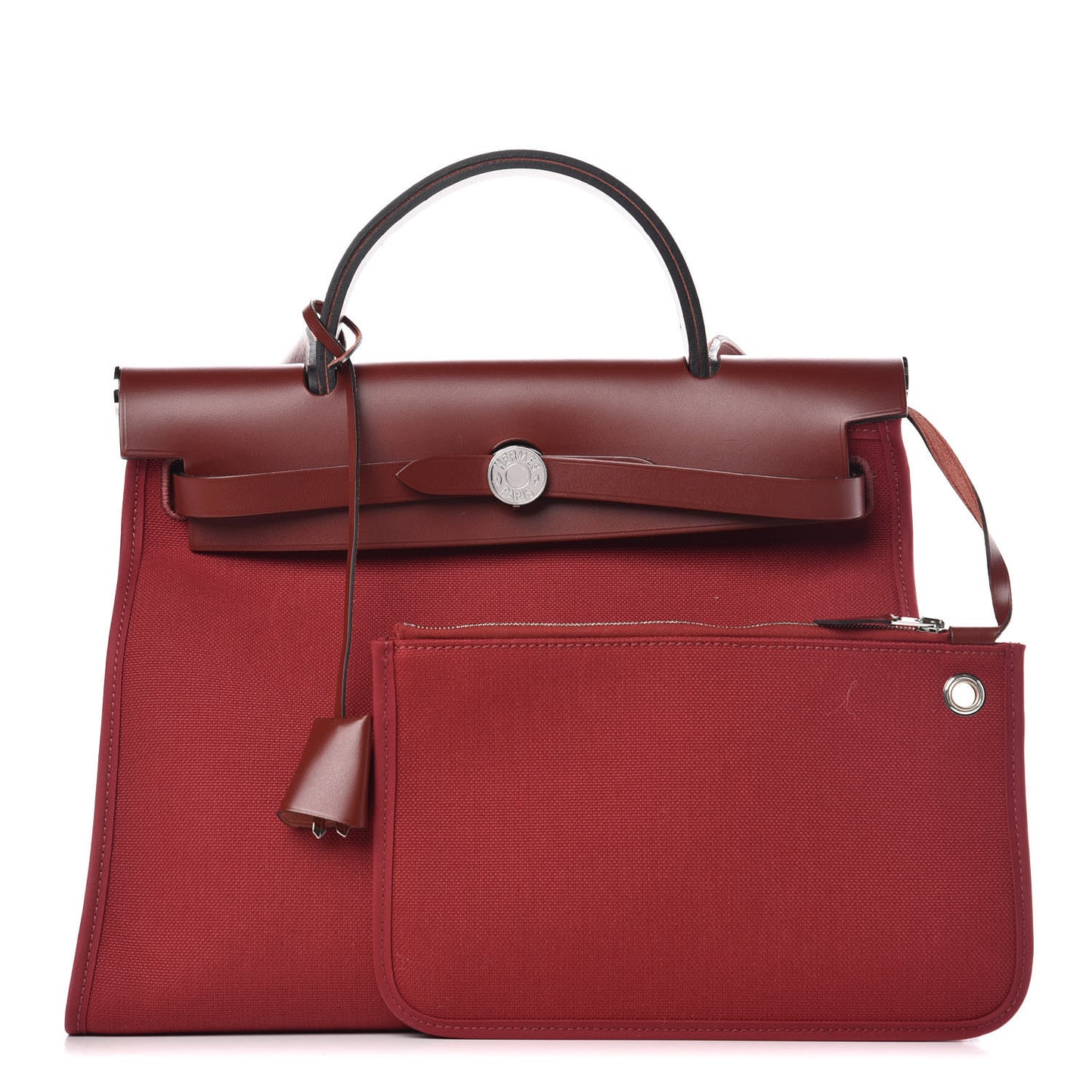 Vache Hunter Toile Herbag Zip 31 PM Rouge Grenat Rouge H