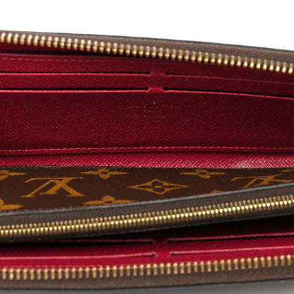 Louis Vuitton Monogram Clemence Wallet Fuchsia 6 of 8