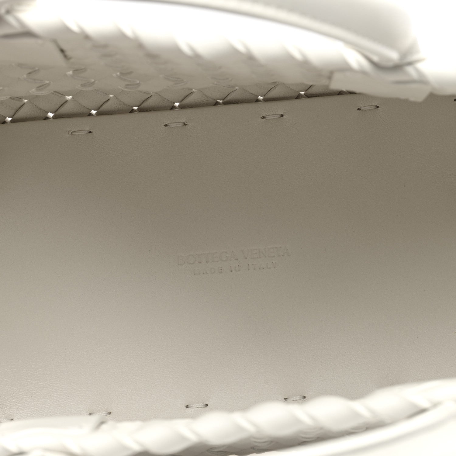 Bottega Veneta Nappa Intrecciato Mini Cabat White 7 of 10