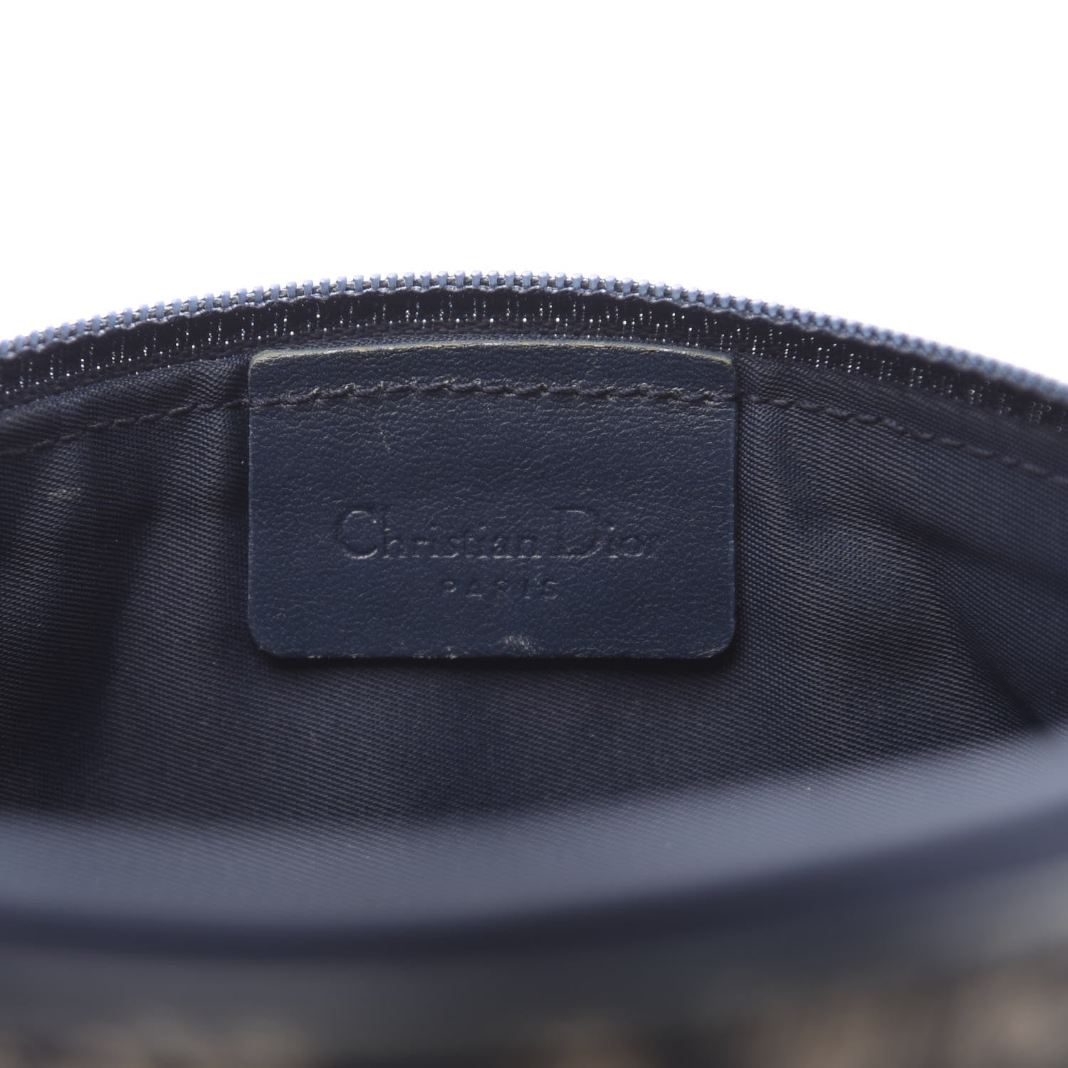 Christian Dior Monogram Cosmetic Case Blue 5 of 8