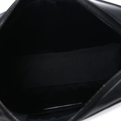 Saint Laurent Calfskin Matelasse Monogram Monochrome Lou Camera Bag Black 5 of 10