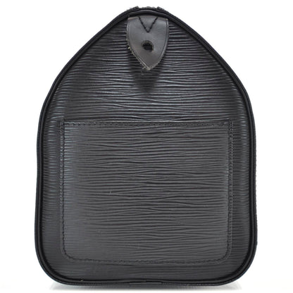 Louis Vuitton Epi Speedy 25 Black 4 of 11