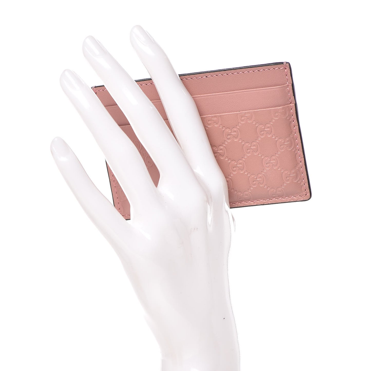 Microguccissima Card Holder Soft Pink