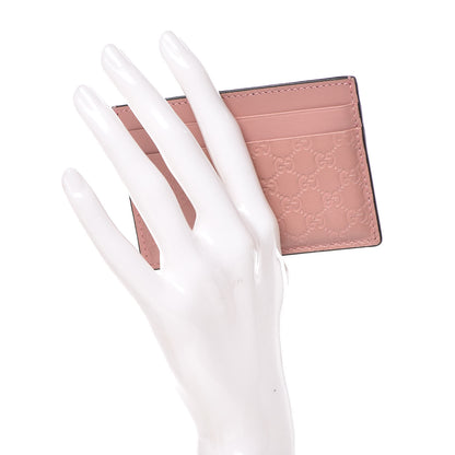 Gucci Microguccissima Card Holder Soft Pink 2 of 8