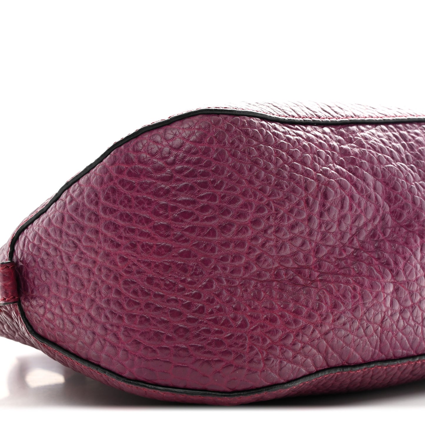 Heritage Grain Small Orchard Bowling Bag Damson Magenta