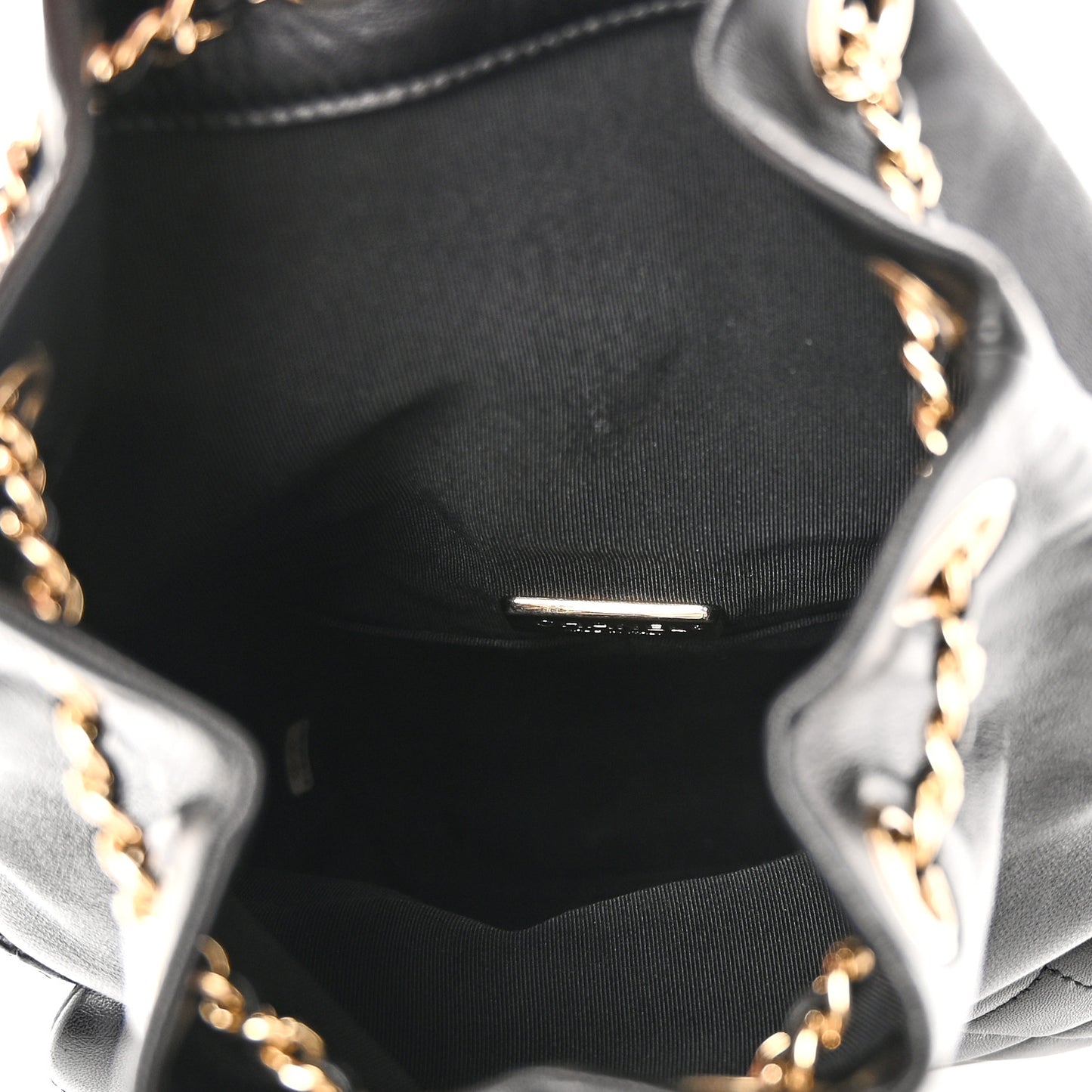 Lambskin Quilted Small In Seoul Backpack Black