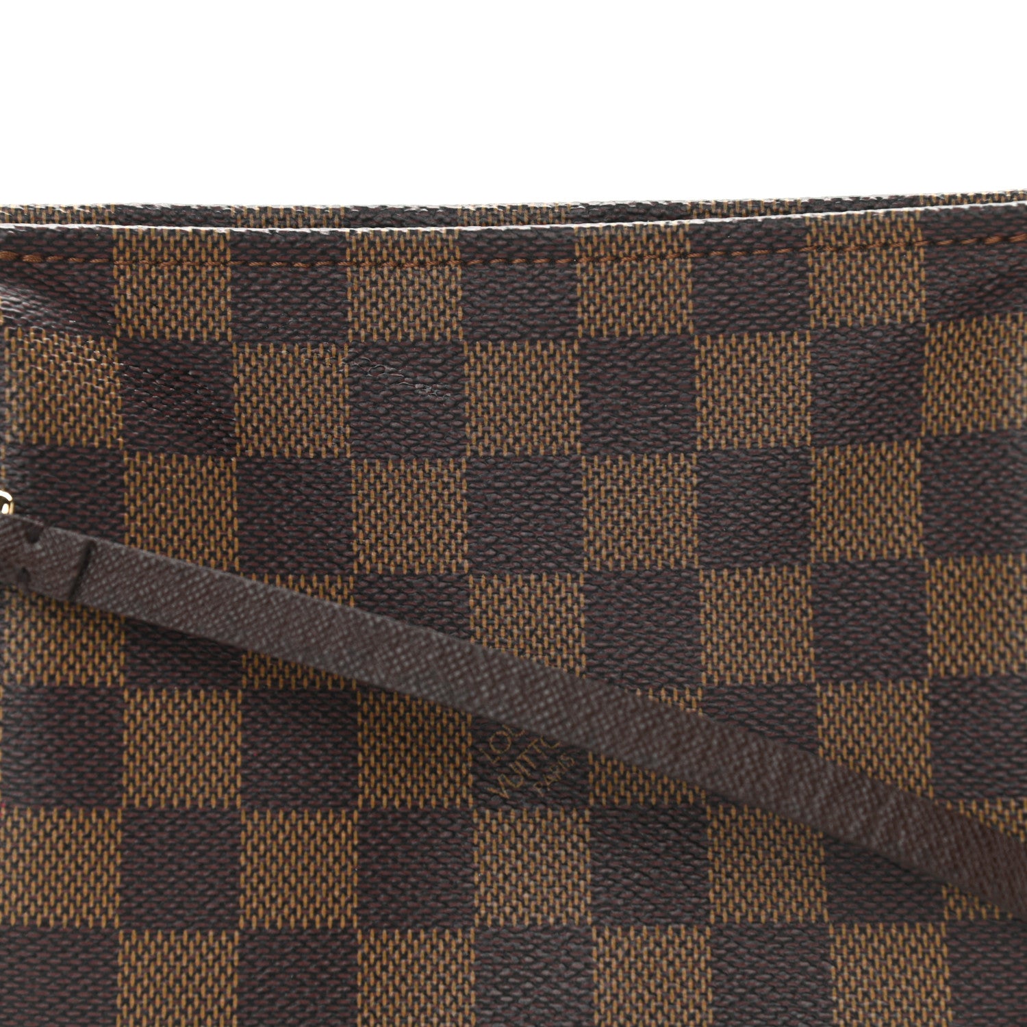 Louis Vuitton Damier Ebene Trousse Make Up Bag Pochette 7 of 9