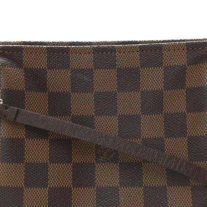 Louis Vuitton Damier Ebene Trousse Make Up Bag Pochette 7 of 9