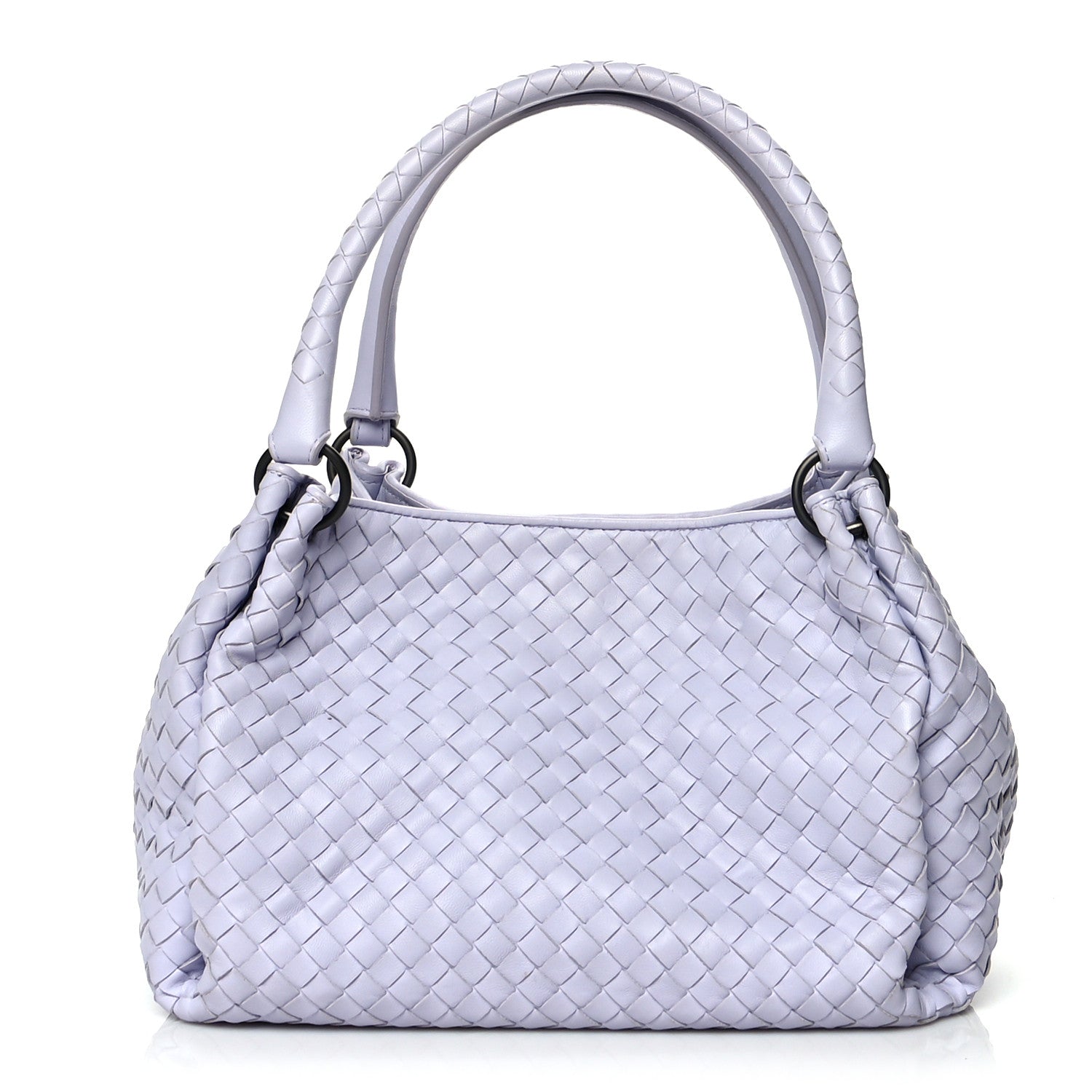 Bottega Veneta Nappa Intrecciato Parachute Bag Oyster Lilac 1 of 10