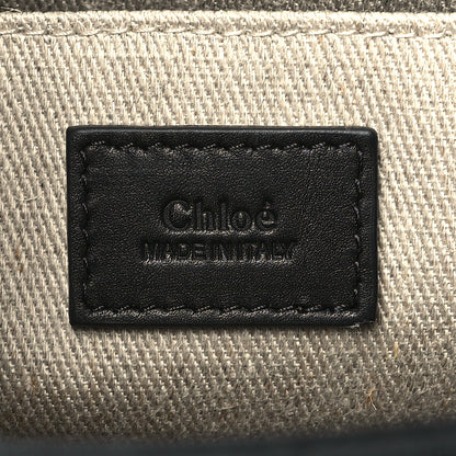 Chloe Calfskin Medium Woody Tote Black 6 of 9