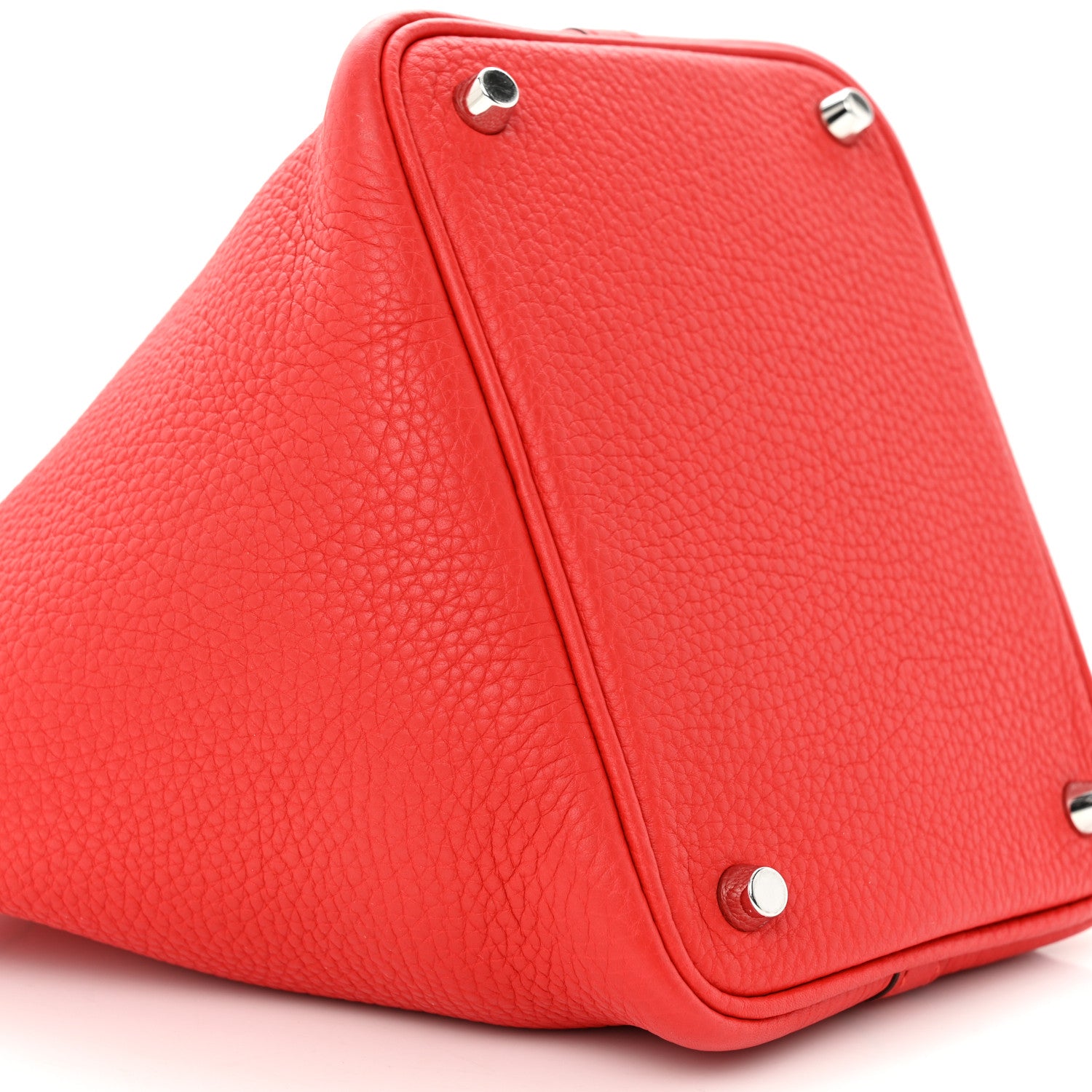 Hermes Taurillon Clemence Picotin Lock 18 PM Rouge De Coeur 9 of 10