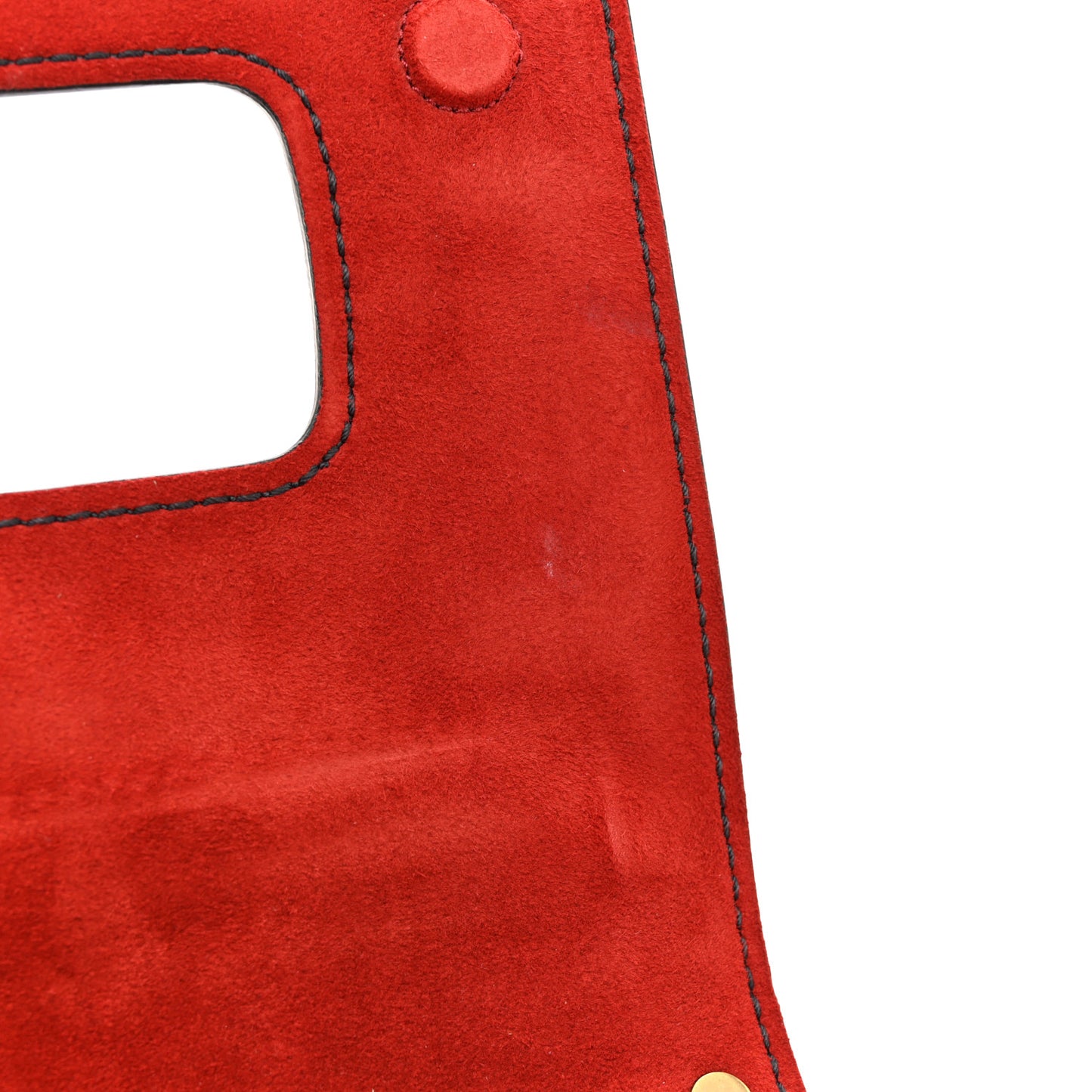 Calfskin J'Adior Chain Flap Bag Red