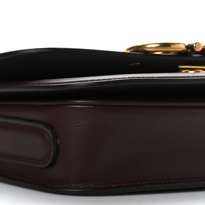 Salvatore Ferragamo Calfskin Canvas Small Trapezio Crossbody Burgundy 7 of 8