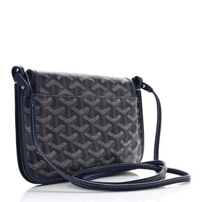 Goyard Goyardine Plumet Wallet Clutch Navy 3 of 9