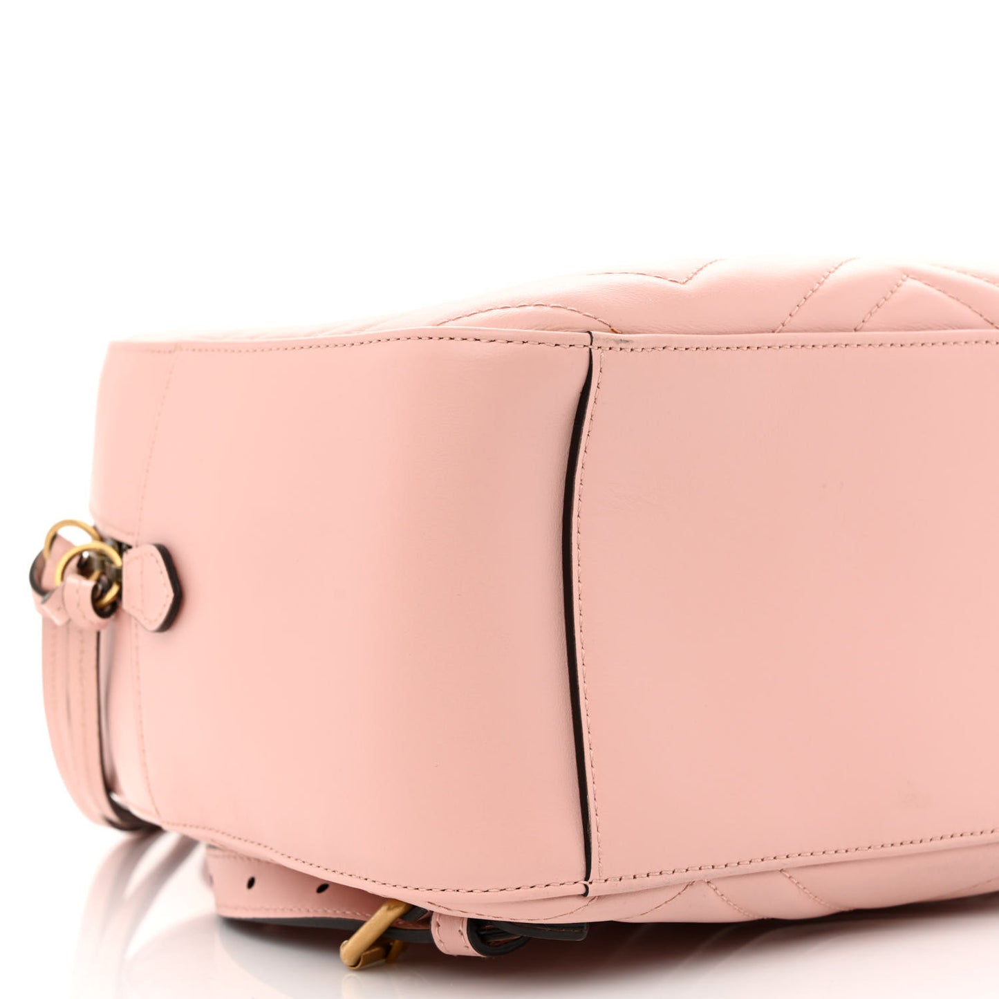 Calfskin Matelasse GG Marmont Dome Backpack Perfect Pink