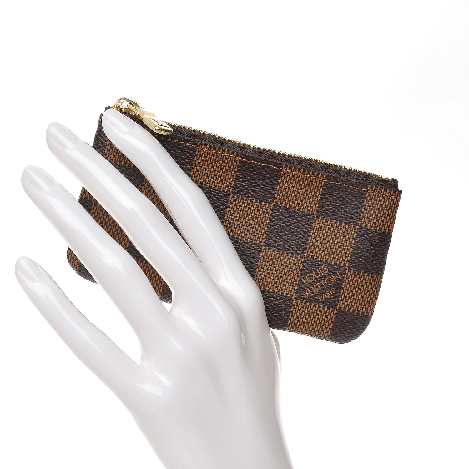 Louis Vuitton Damier Ebene Key Pouch 2 of 7