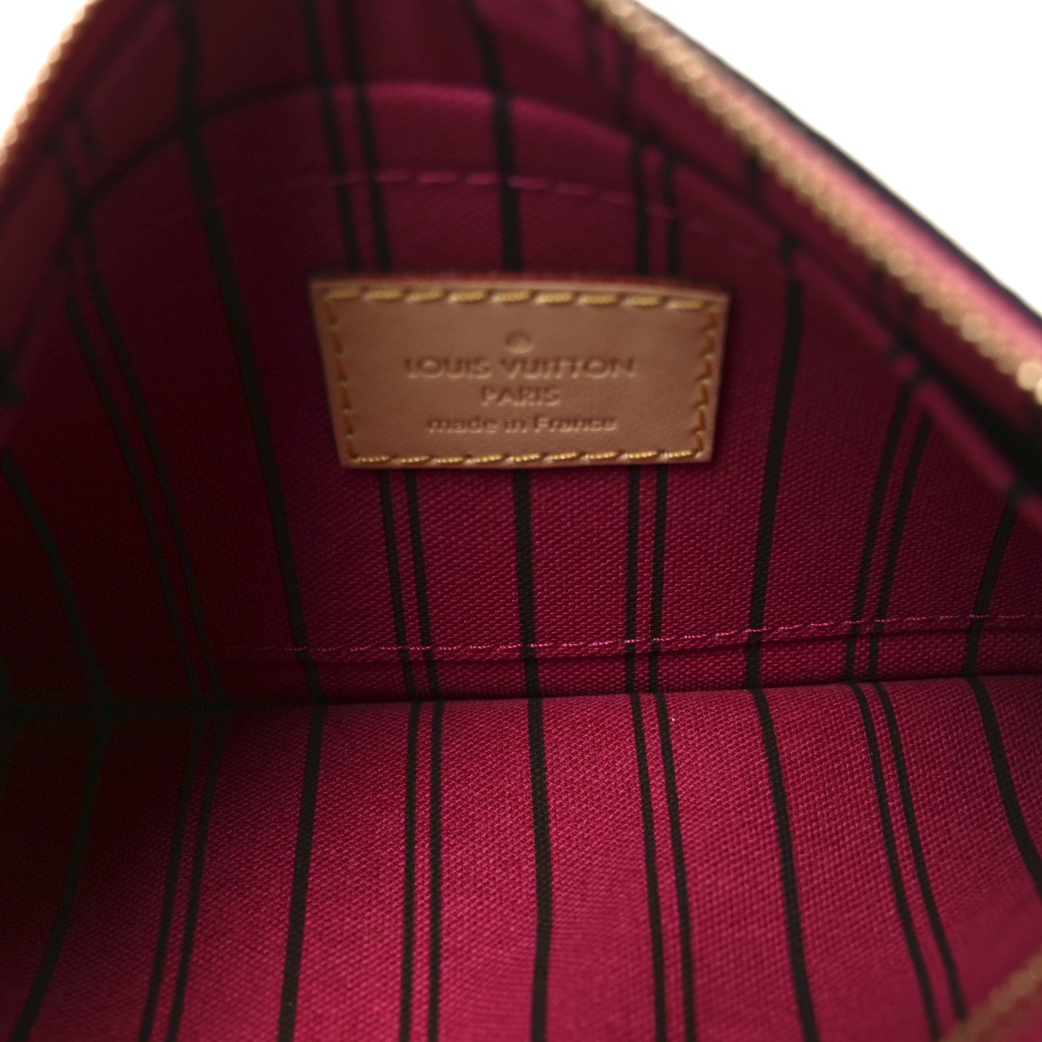 Louis Vuitton Monogram Neverfull PM Pochette Pivoine 5 of 6