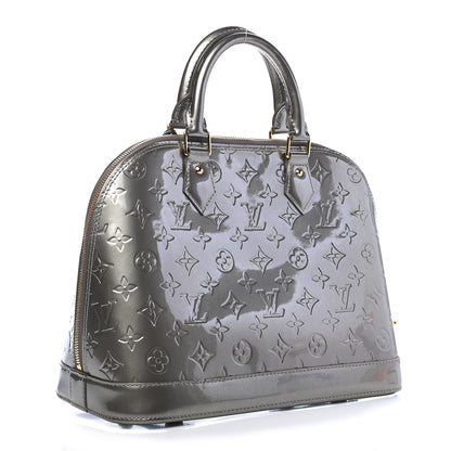 Louis Vuitton Vernis Alma PM Gris Art Deco 3 of 8