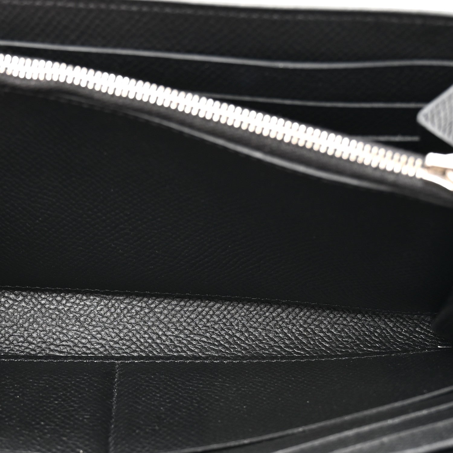 Hermes Epsom Kelly Longue Wallet Black 6 of 10