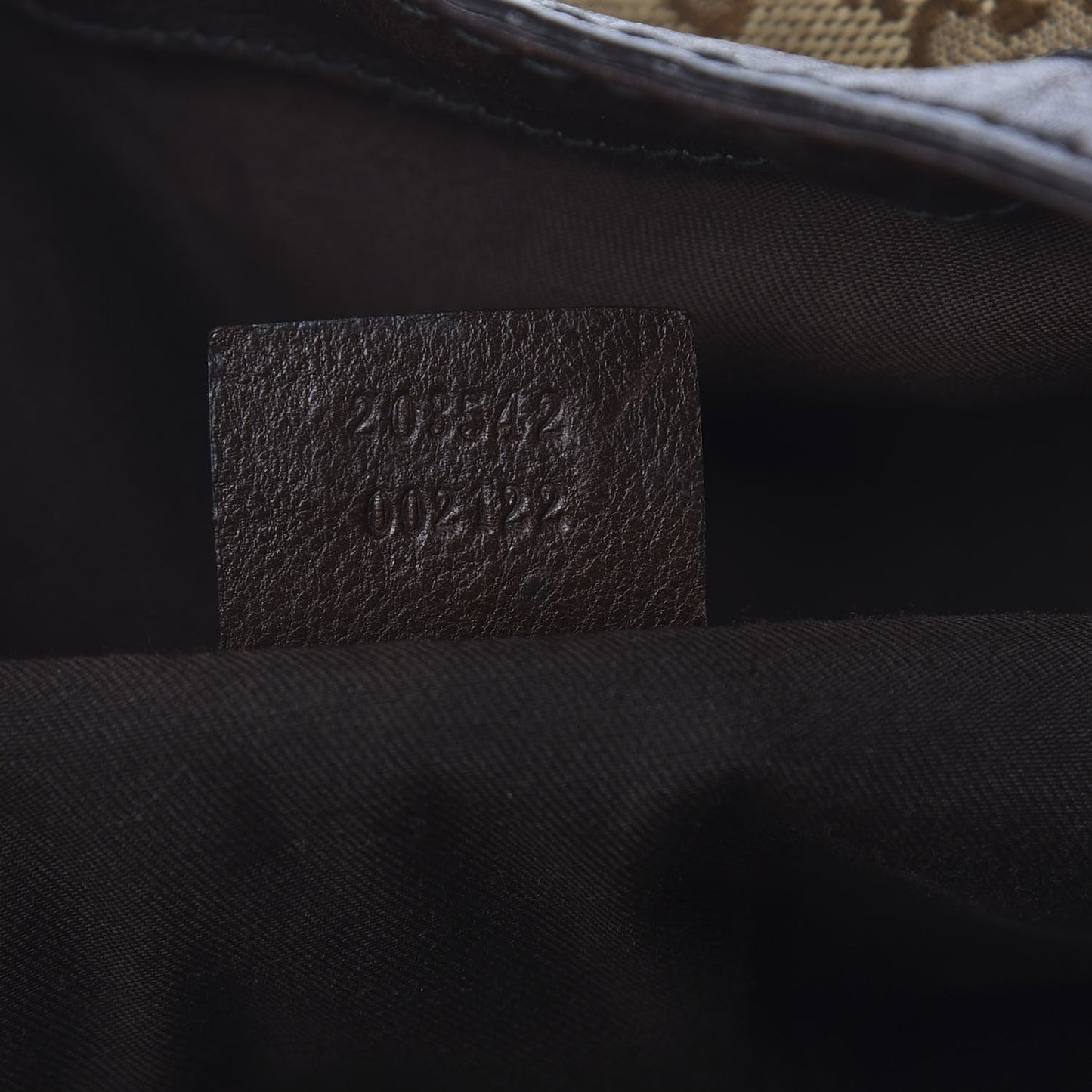 Monogram Large Jockey Hobo Dark Brown