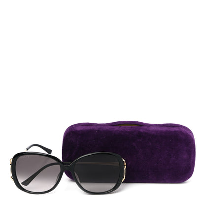 Gucci Acetate Metal Oversized Sunglasses GG0649SK Black 8 of 8