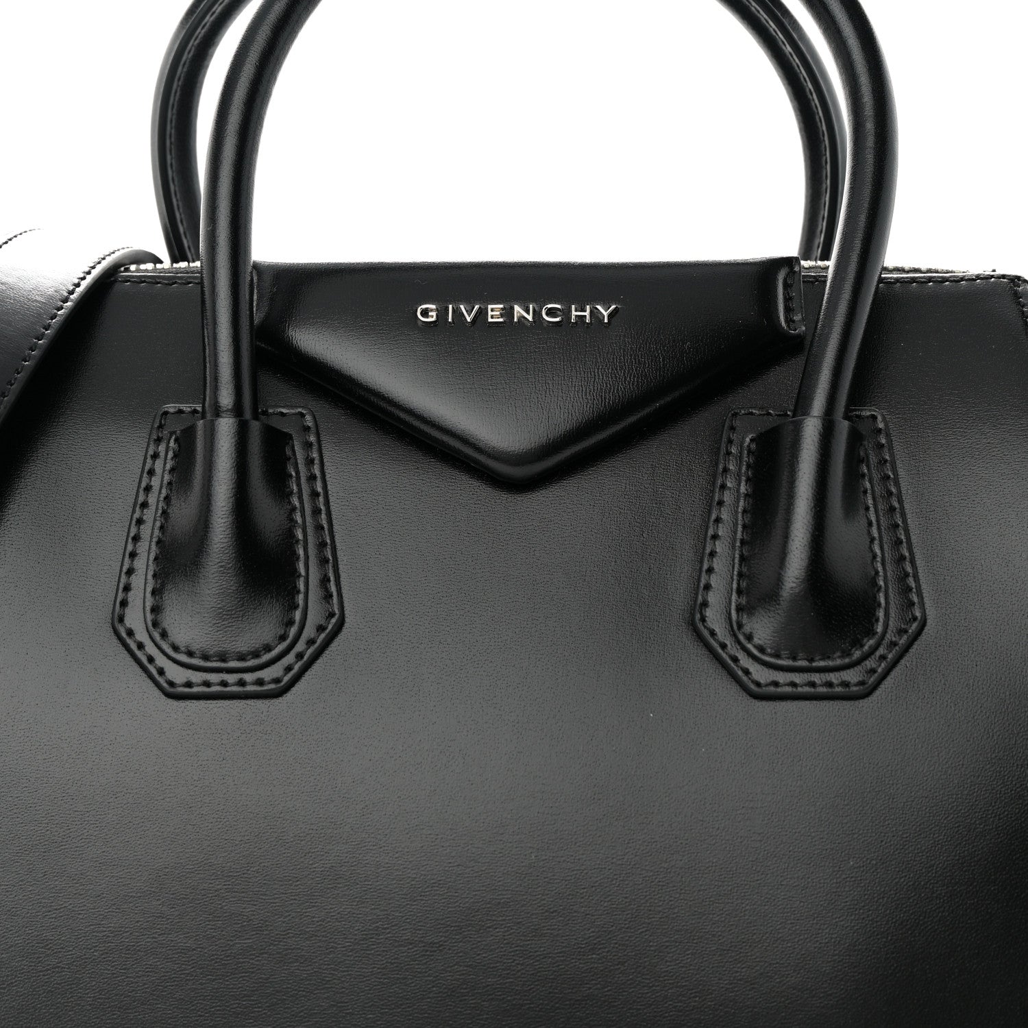 Givenchy Shiny Lord Calfskin Small Antigona Black 8 of 10