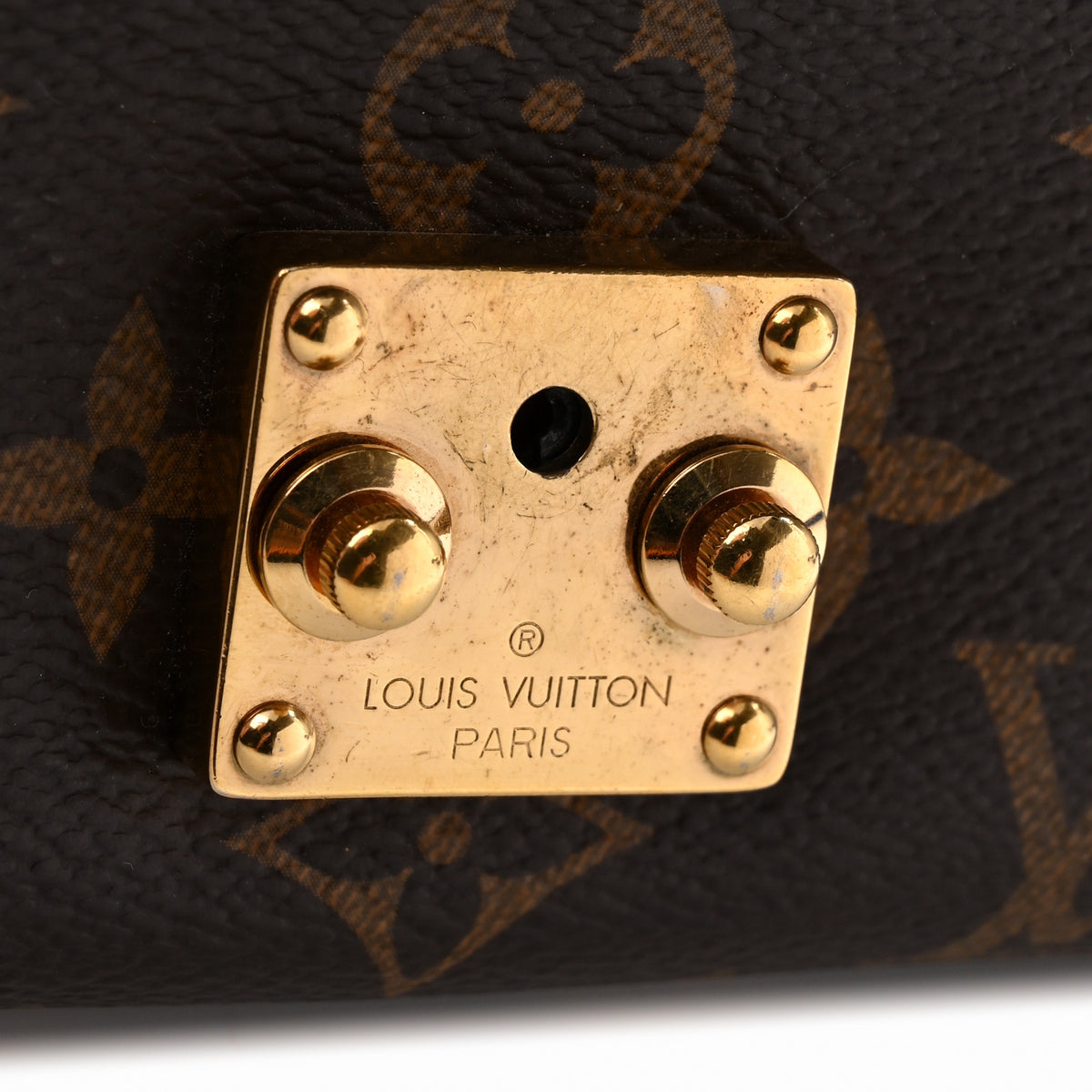 Louis Vuitton Monogram Pallas Chain Aurore 17 of 17