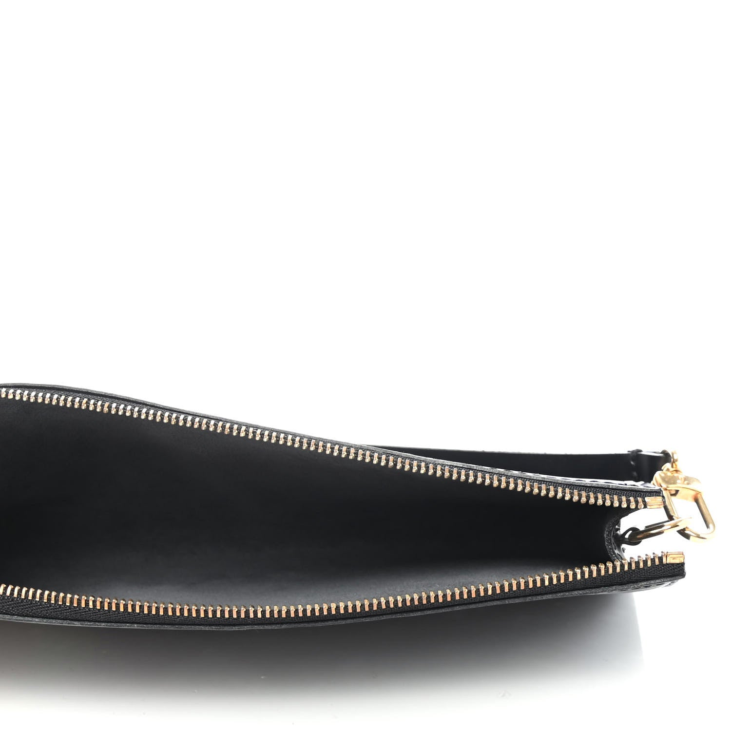 Louis Vuitton Epi Pochette Accessories 24 Black 4 of 4