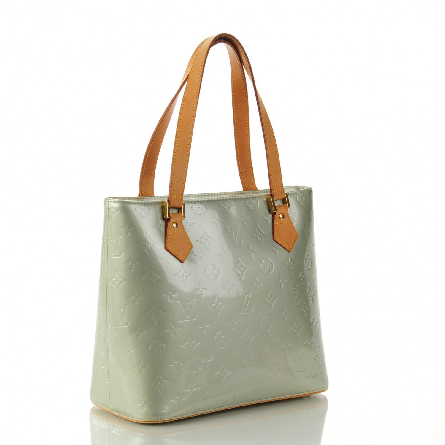 Louis Vuitton Vernis Houston Silver 6 of 12