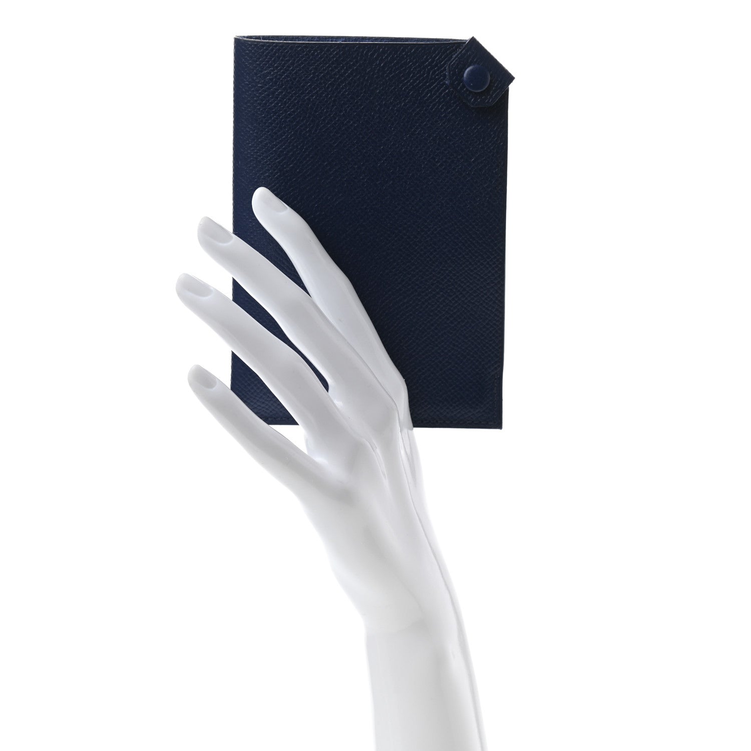 Hermes Epsom Tarmac PM Passport Holder Bleu Saphir 2 of 6