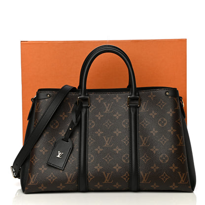 Louis Vuitton Monogram Soufflot MM Black 12 of 16
