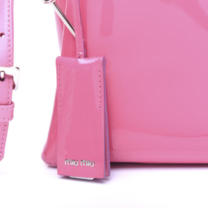 Miu Miu Patent Shoulder Bag Pink 6 of 20