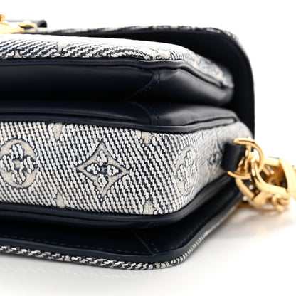 Louis Vuitton Monoglam Pochette Metis East West Blue 9 of 9