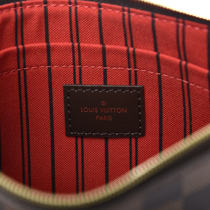 Louis Vuitton Damier Ebene Neverfull MM GM Pochette 6 of 7