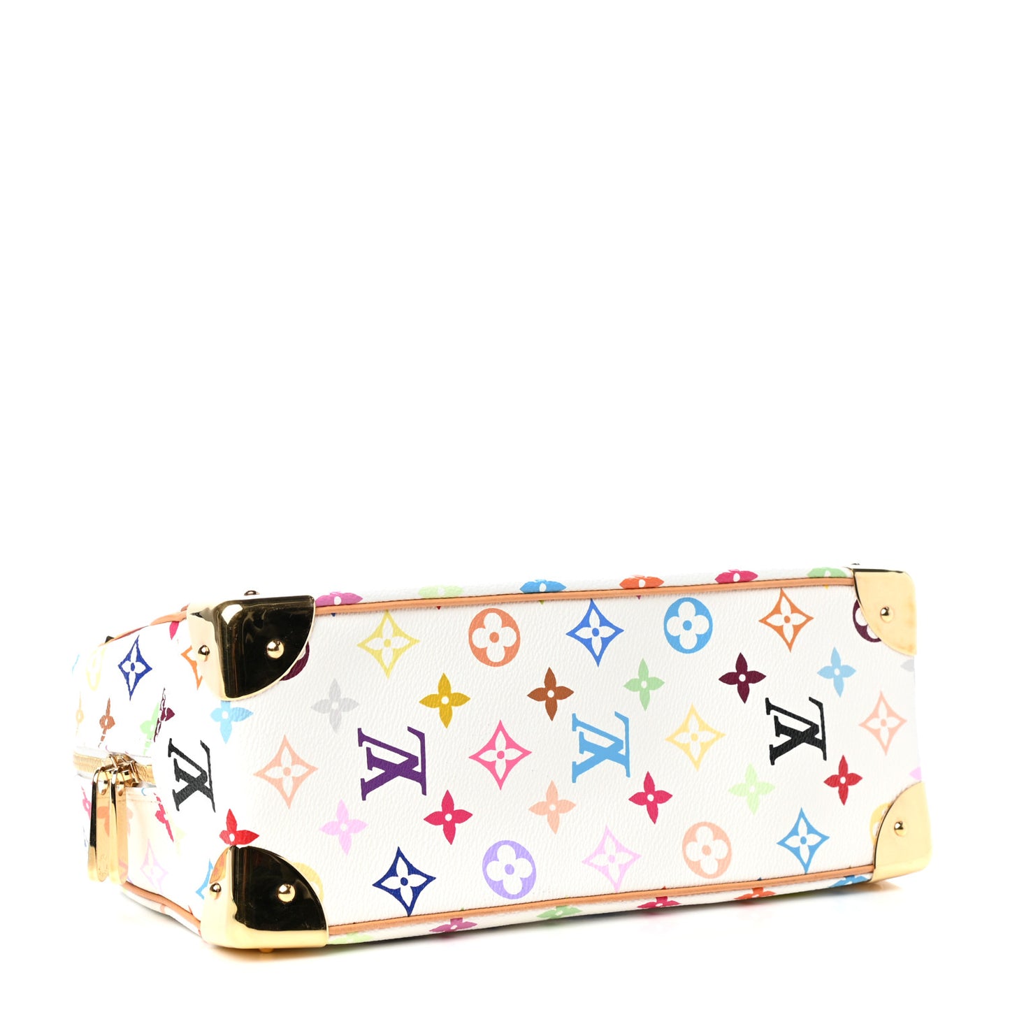 Monogram Multicolor Trouville White