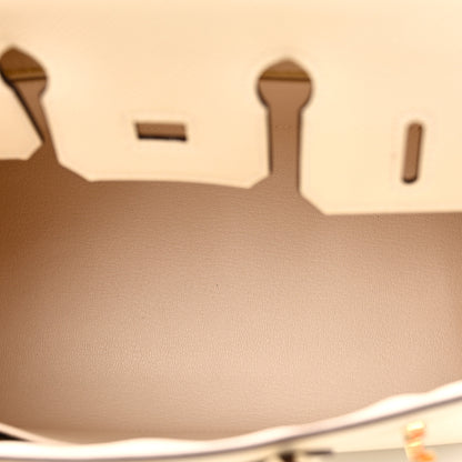 Hermes Epsom Birkin Sellier 25 Nata 5 of 11