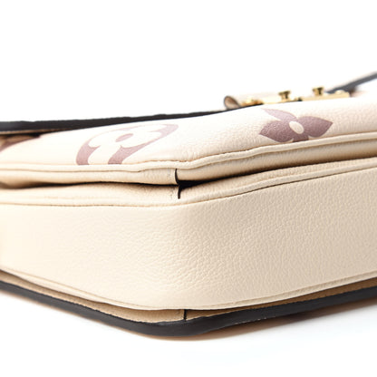 Louis Vuitton Empreinte Monogram Giant Pochette Metis Creme Bois De Rose 6 of 10