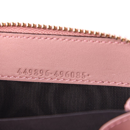Gucci Microguccissima Zip Around Card Case Soft Pink 6 of 6
