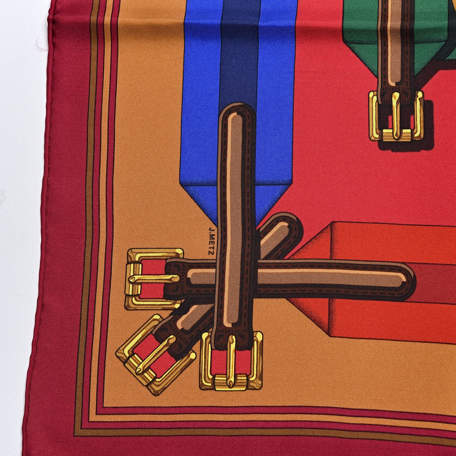 Hermes Silk Sangles Scarf 90 4 of 6