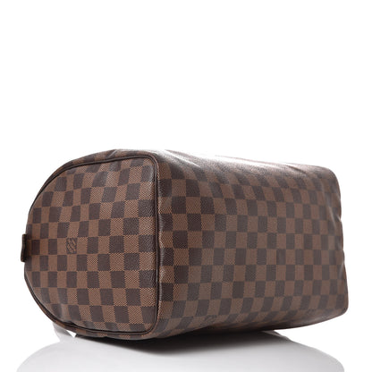 Louis Vuitton Damier Ebene Speedy 30 4 of 12