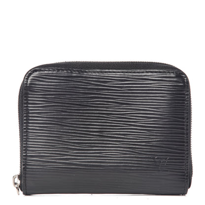 Louis Vuitton Epi Zippy Coin Purse Black 1 of 7